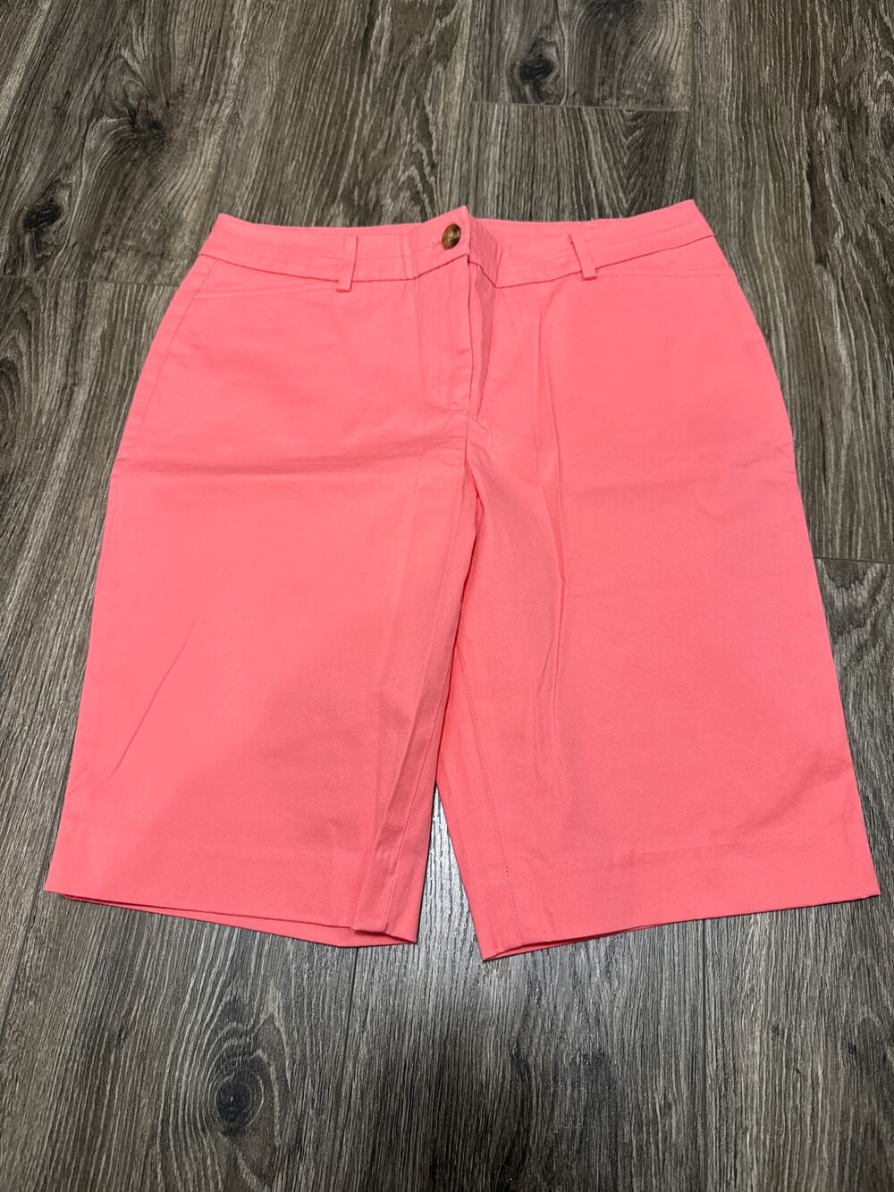 Talbots Perfect Bermuda Shorts 4 Pink 10.5” Inseam NWT Womens